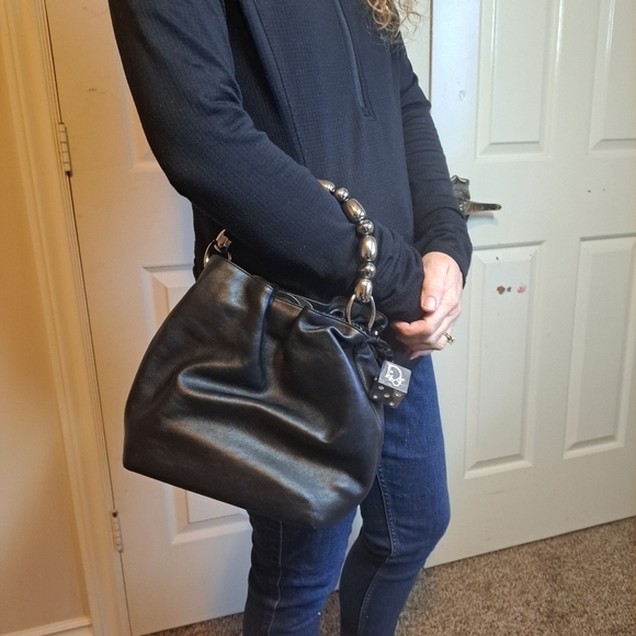 Authentic Vintage Christian Dior Leather Handbag - Picture 11 of 11